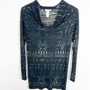 White + Warren Tunic length sweater size S